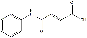 (2E)-3-(phenylcarbamoyl)prop-2-enoic acid Struktur