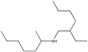 (2-ethylhexyl)(heptan-2-yl)amine Struktur