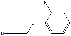 (2-fluorophenoxy)acetonitrile Struktur