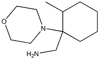 (2-methyl-1-morpholin-4-ylcyclohexyl)methylamine Struktur