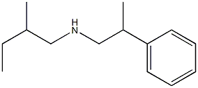 (2-methylbutyl)(2-phenylpropyl)amine Struktur