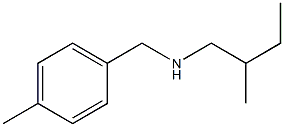 (2-methylbutyl)[(4-methylphenyl)methyl]amine Struktur