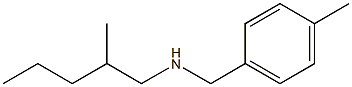 (2-methylpentyl)[(4-methylphenyl)methyl]amine Struktur