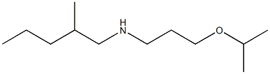 (2-methylpentyl)[3-(propan-2-yloxy)propyl]amine Struktur