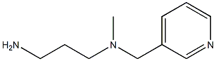 (3-aminopropyl)(methyl)(pyridin-3-ylmethyl)amine Struktur