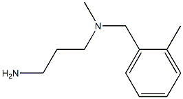 (3-aminopropyl)(methyl)[(2-methylphenyl)methyl]amine Struktur