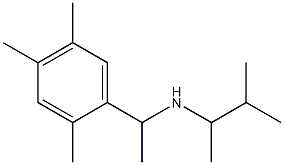 (3-methylbutan-2-yl)[1-(2,4,5-trimethylphenyl)ethyl]amine Struktur