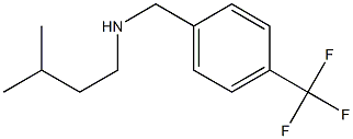 (3-methylbutyl)({[4-(trifluoromethyl)phenyl]methyl})amine Struktur