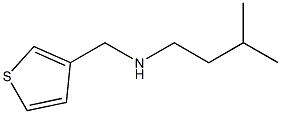 (3-methylbutyl)(thiophen-3-ylmethyl)amine Struktur