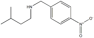 (3-methylbutyl)[(4-nitrophenyl)methyl]amine Struktur