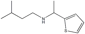 (3-methylbutyl)[1-(thiophen-2-yl)ethyl]amine Struktur