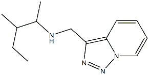 (3-methylpentan-2-yl)({[1,2,4]triazolo[3,4-a]pyridin-3-ylmethyl})amine Struktur