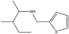 (3-methylpentan-2-yl)(thiophen-2-ylmethyl)amine Struktur