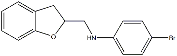 (4-bromophenyl)(2,3-dihydro-1-benzofuran-2-yl)methylamine Struktur