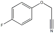 (4-fluorophenoxy)acetonitrile Struktur