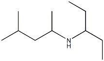 (4-methylpentan-2-yl)(pentan-3-yl)amine Struktur