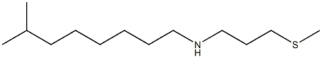 (7-methyloctyl)[3-(methylsulfanyl)propyl]amine Struktur