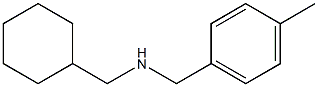 (cyclohexylmethyl)[(4-methylphenyl)methyl]amine Struktur