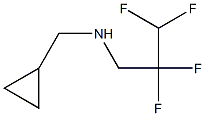 (cyclopropylmethyl)(2,2,3,3-tetrafluoropropyl)amine Struktur