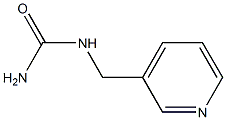 (pyridin-3-ylmethyl)urea Struktur