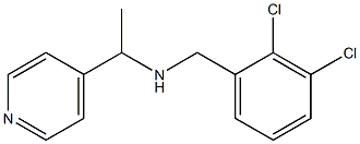 [(2,3-dichlorophenyl)methyl][1-(pyridin-4-yl)ethyl]amine Struktur