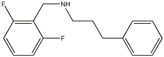 [(2,6-difluorophenyl)methyl](3-phenylpropyl)amine Struktur