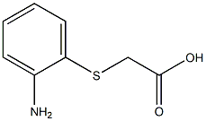 [(2-aminophenyl)thio]acetic acid Struktur