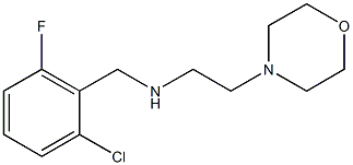 [(2-chloro-6-fluorophenyl)methyl][2-(morpholin-4-yl)ethyl]amine Struktur