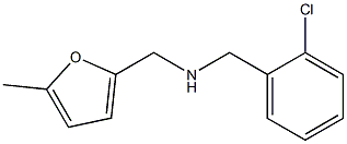 [(2-chlorophenyl)methyl][(5-methylfuran-2-yl)methyl]amine Struktur