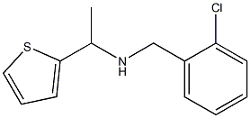 [(2-chlorophenyl)methyl][1-(thiophen-2-yl)ethyl]amine Struktur