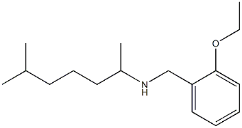 [(2-ethoxyphenyl)methyl](6-methylheptan-2-yl)amine Struktur