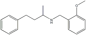 [(2-methoxyphenyl)methyl](4-phenylbutan-2-yl)amine Struktur