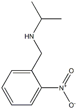 [(2-nitrophenyl)methyl](propan-2-yl)amine Struktur