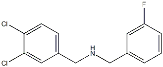 [(3,4-dichlorophenyl)methyl][(3-fluorophenyl)methyl]amine Struktur