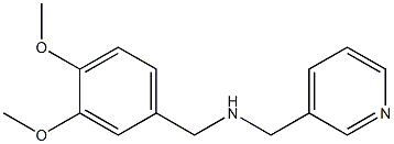 [(3,4-dimethoxyphenyl)methyl](pyridin-3-ylmethyl)amine Struktur