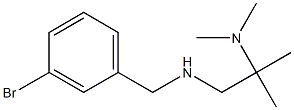 [(3-bromophenyl)methyl][2-(dimethylamino)-2-methylpropyl]amine Struktur