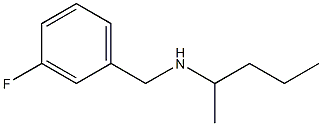 [(3-fluorophenyl)methyl](pentan-2-yl)amine Struktur