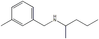 [(3-methylphenyl)methyl](pentan-2-yl)amine Struktur