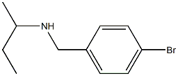 [(4-bromophenyl)methyl](butan-2-yl)amine Struktur