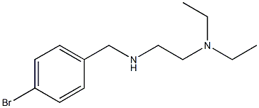 [(4-bromophenyl)methyl][2-(diethylamino)ethyl]amine Struktur