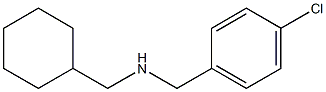 [(4-chlorophenyl)methyl](cyclohexylmethyl)amine Struktur