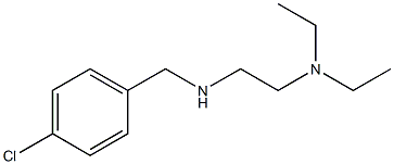 [(4-chlorophenyl)methyl][2-(diethylamino)ethyl]amine Struktur