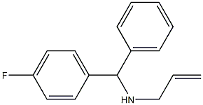 [(4-fluorophenyl)(phenyl)methyl](prop-2-en-1-yl)amine Struktur