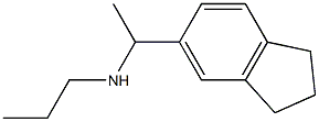 [1-(2,3-dihydro-1H-inden-5-yl)ethyl](propyl)amine Struktur