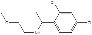 [1-(2,4-dichlorophenyl)ethyl](2-methoxyethyl)amine Struktur