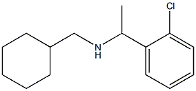 [1-(2-chlorophenyl)ethyl](cyclohexylmethyl)amine Struktur