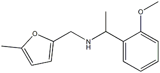 [1-(2-methoxyphenyl)ethyl][(5-methylfuran-2-yl)methyl]amine Struktur