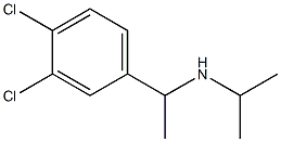 [1-(3,4-dichlorophenyl)ethyl](propan-2-yl)amine Struktur