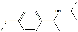 [1-(4-methoxyphenyl)propyl](propan-2-yl)amine Struktur