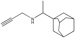 [1-(adamantan-1-yl)ethyl](prop-2-yn-1-yl)amine Struktur